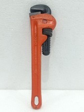 RIDGID 10 INCH HEAVY DUTY STRAIGHT PIPE WRENCH 31010 USA MADE HEAVY DUTY (FEDEX)