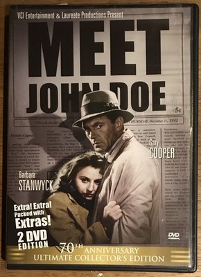 Meet John Doe (70th Anniversary Ultimate Collector's Edition), DVD