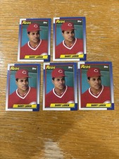 1990 Topps #10 Barry Larkin Lot Of 5
