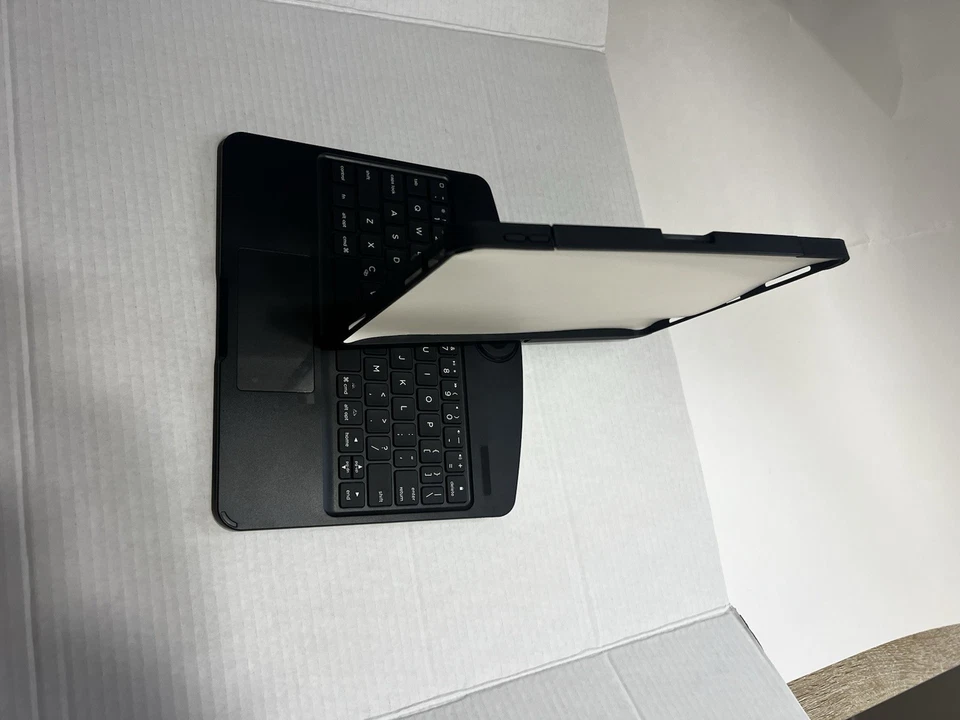 Funda Teclado iPad Air & Pro 11 Pulgadas M2/M3, Giratoria 360°, Transparente Foto 4 de 4