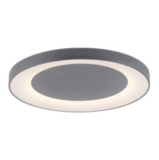 Leuchten Direkt Deckenleuchte, grau, 1xLED-Board/60W/2700-5000K