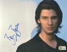 BEN BARNES SIGNED DORIAN GRAY 8x10 PHOTO  ACTOR BECKETT BAS COA AUTOGRAPH