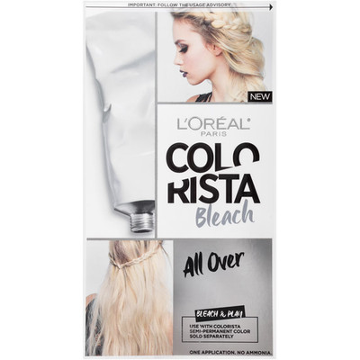 L'Oreal Paris Colorista All Over Bleach Hair Lightening System Kit Anti-Brass Ne