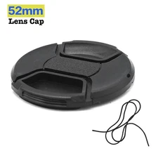 37～95mm Front Lens Cap Cover Center Pinch Snap On For Nikon Sony Pentax 1PCS