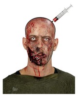 Halloween Haarreif Mit &Quot;Spritze Im Kopf&Quot; Effekt