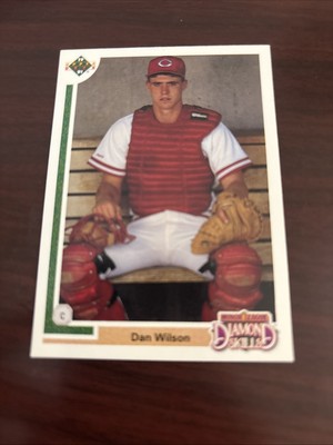 1991 Upper Deck Final Edition Dan Wilson Cincinnati Reds #6F Minnesota Gophers