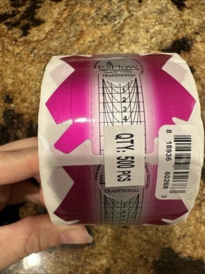 EzFlow Nail System-Pink / silver 500ct