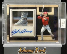 Dylan Crews 2025 Panini Three & Two Spotlight Spikes Blue RC Auto #31/32 #SS-DC