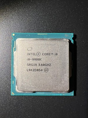 Intel Core i9-9900K 8-Core 16-Thread 3.6GHz LGA1151 CPU   SRG19