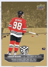 Top Connor Bedard Cards Ahead of His Rookie Cards 31