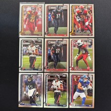 ⚙️BN 2025 TOPPS CHROME FOOTBALL RC TREY AMOS CAM SKATTEBO LOT9