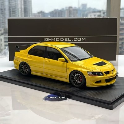 Ignition Model 1/18 Mitsubishi Lancer Evolution VIII MR CT9A Yellow Ig3837