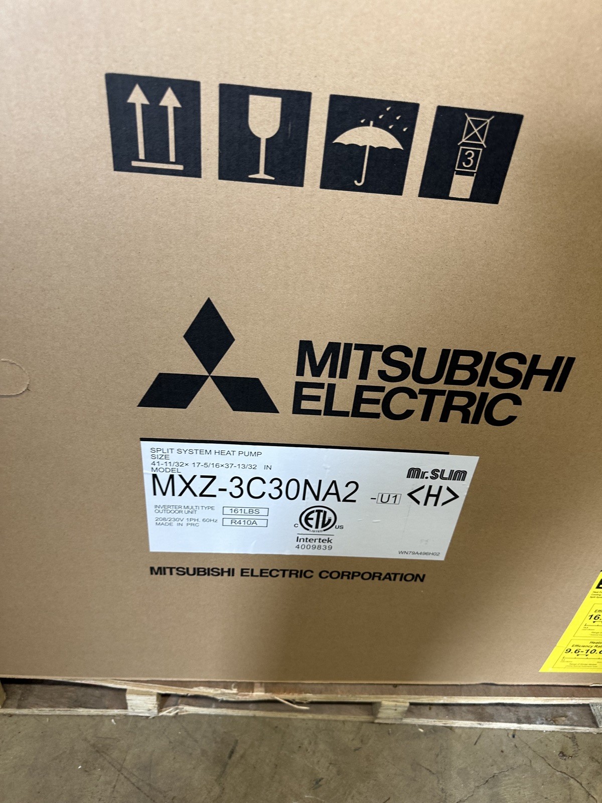Mitsubishi Mini Split MXZ-3C30NA2