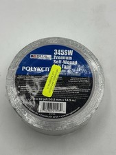 Polyken 345SW Aluminum Self Wound Foil Tape, Acrylic 5.50 mil Thick, 3in X 60yd