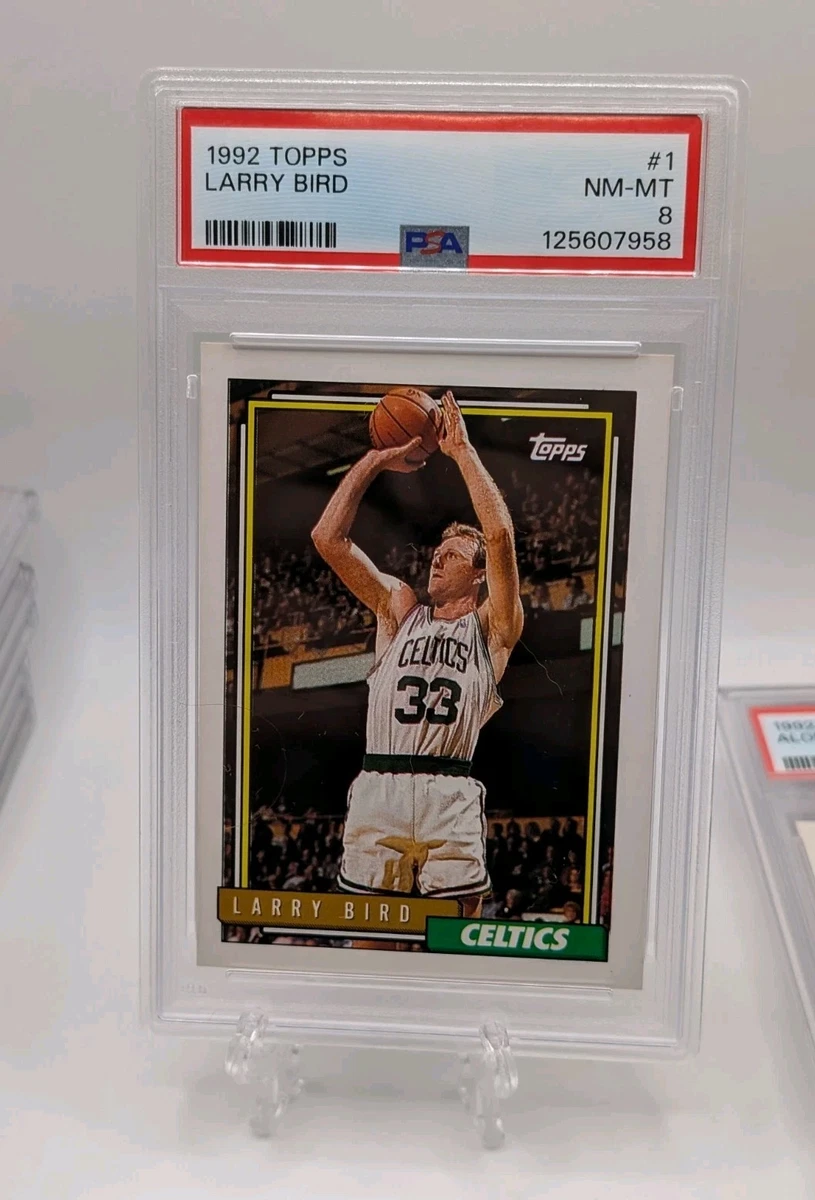 Topps Larry Bird 8 Graded Basketball Sports Trading Cards