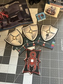 LEGO 8786 Knights Kingdom Vladek Vintage 2004 Complete Canister Cards Booklet 