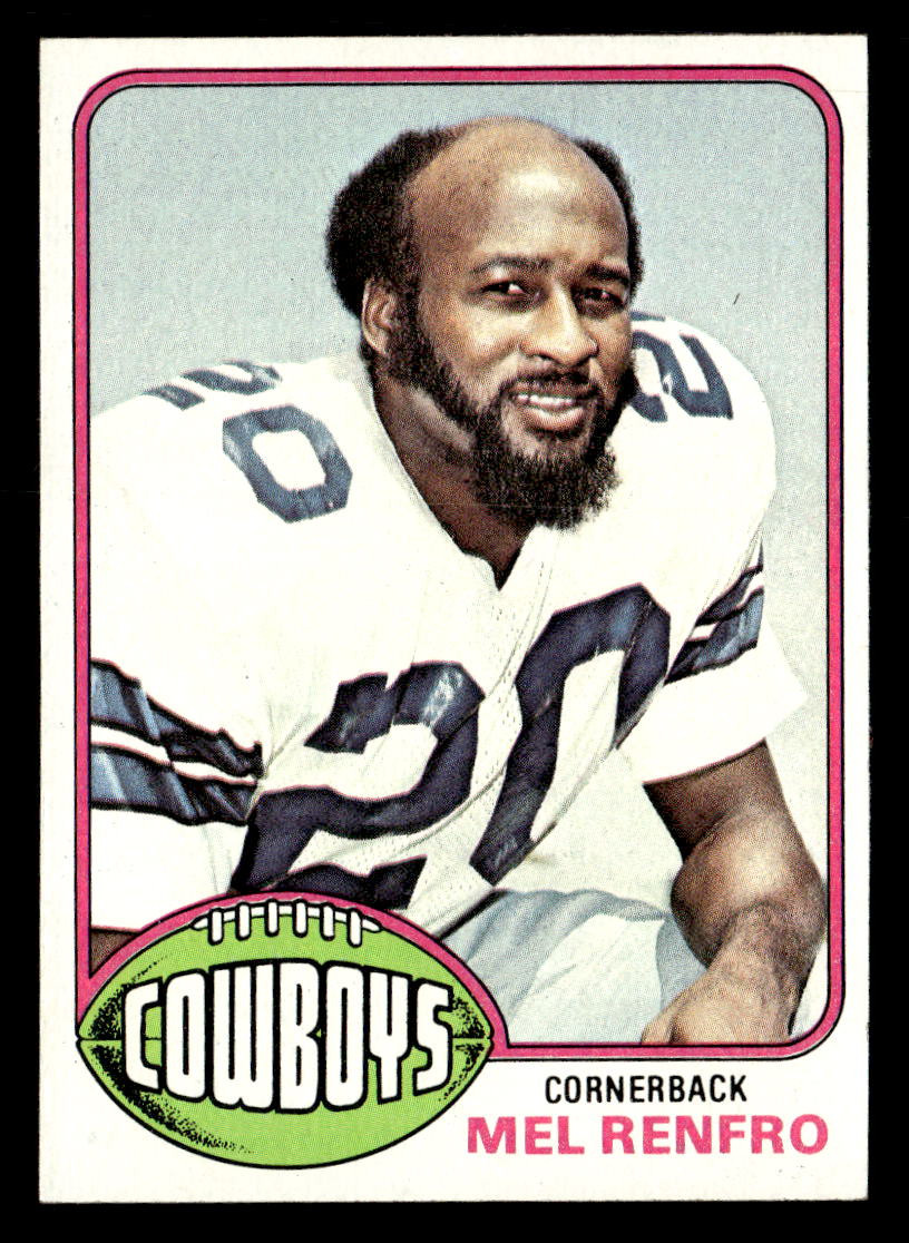 Mel Renfro 1976 Topps Card #368 Dallas Cowboys