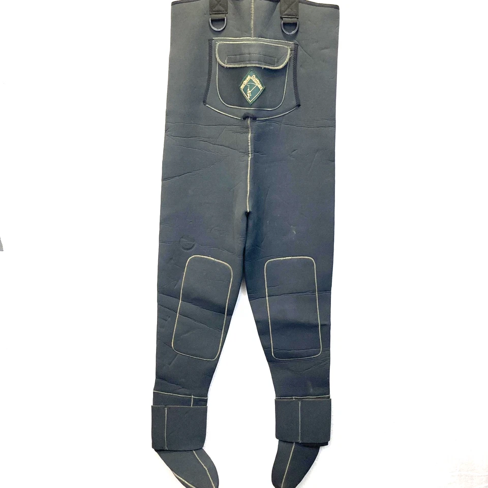 Northeast Outfitters Neoprene Chest Waders Mens Large Stockingfoot Fishing Green - Image 2 of 4