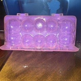 Hatchimals CollEGGtibles Purple Playset Carry Case Lot with Figures