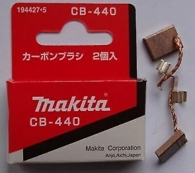5 paires de brosses en carbone Makita CB440 = CB448 pour BDF440 BDF441 BHP4 - Photo 1/2