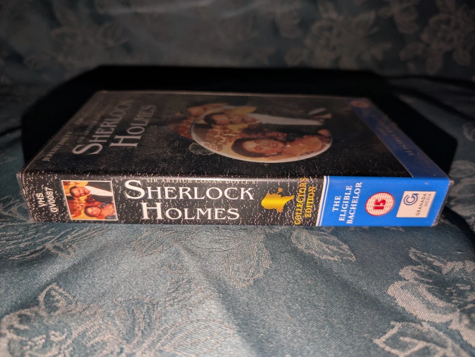 Sherlock Holmes The Eligible Bachelor VHS 2000 Doyle Brett Hardwick Video Tape Foto 3 de 4