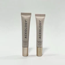 Aceology Passionfruit Refining Lip Scrub 0.5 oz Full Size Set of 2 SEALED