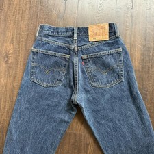 Vintage 90's High Waisted Levi's 501 Mom Jeans S 24" For Women