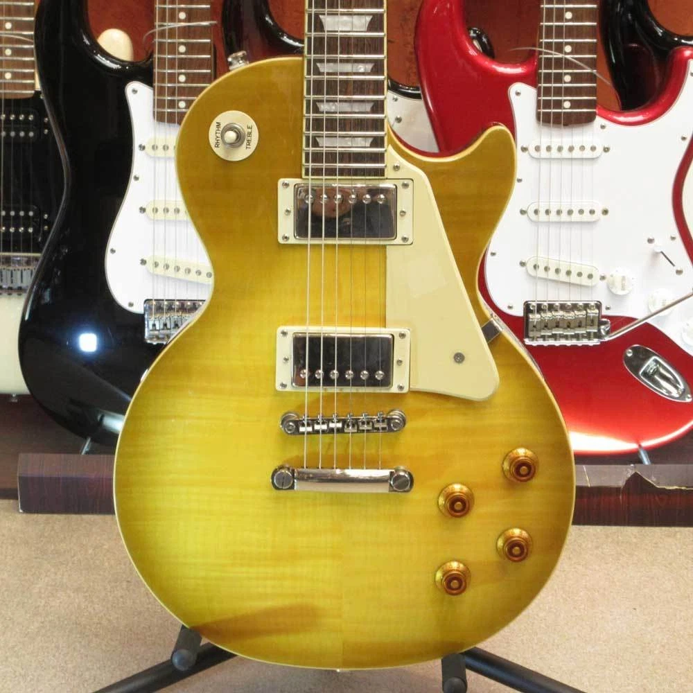 Preços baixos em Epiphone Les Paul Standard PlusTop Pro Guitarras