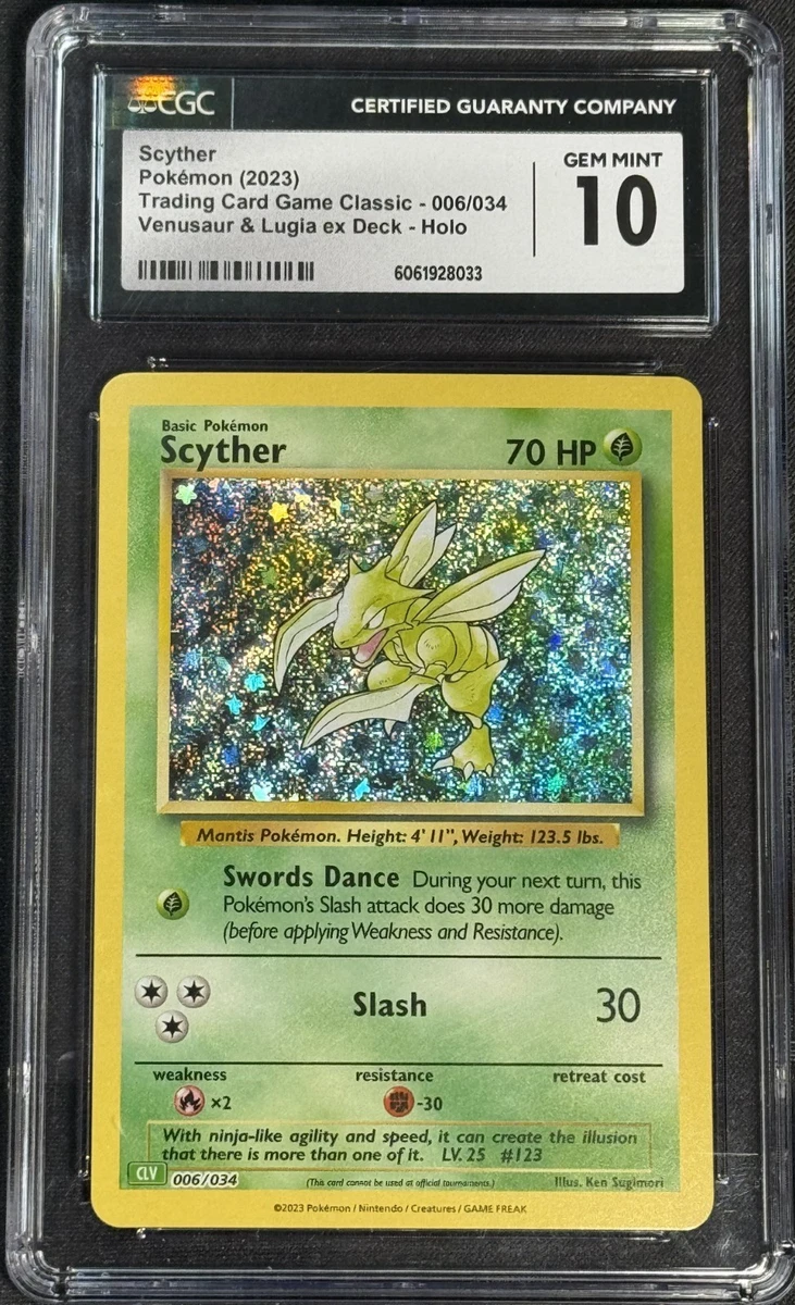 Scyther 006/034 Trading Card Game Classic for sale | eBay