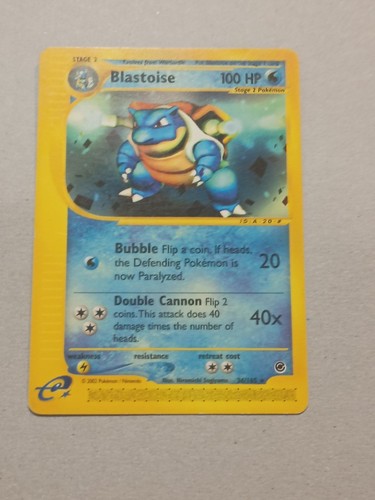 Blastoise 036/165 Expedition Base Set Regular Non Holo HP