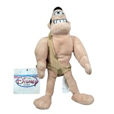 Disney Store George Of The Jungle Mini Bean Bag Plush Toy About 8" With Tag