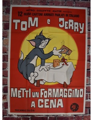 Plakat Metti Ein Käse Zum Abendessen Tom Und Jerry Animation A06
