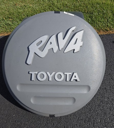 Genuine OEM Toyota RAV4 Spare Wheel Tire Cover Hard Shell And Wheel Cover