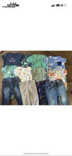 6-9 Month Lot Of 12 Baby Boy clothing Bodysuits Pants