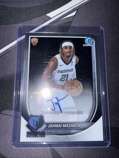 25/26 Bowman U Basketball BCA-JM Jahmai Mashack Auto rc Memphis