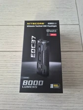 Nitecore EDC37 8,000 Lumens Ultra Slim High Performance Flashlight
