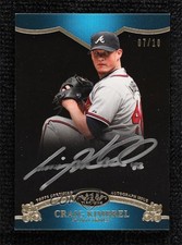 2012 Topps Tier One On the Rise Silver Ink 7/10 Craig Kimbrel #OR-CK Auto 1b0