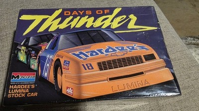 Monogram 2920 Days of Thunder Hardees Chevy Lumina Stock Car 1/24 Sealed Model