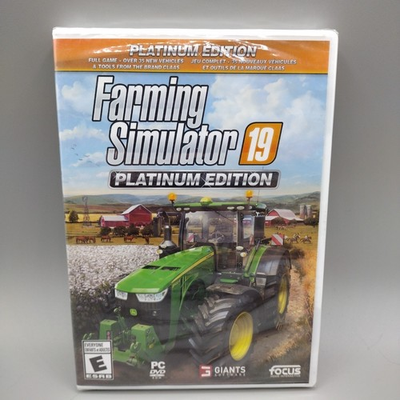 #ad #ad Farming Simulator 19 Platinum Edition 2019 For PC Mac Brand New Factory Sealed $22.39