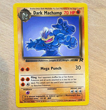 Dark Machamp Team Rocket 27/82 - non holo rara 2000 - carta Pokemon vintage 