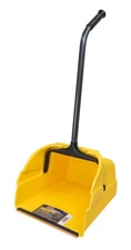 Quickie Debris Dustpan with Handle, Jumbo Debris Pan, Trash Collection for In...