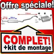 Pot d'échappement Nissan ALMERA
