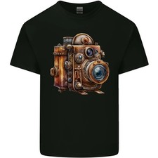Camiseta De Niños Para Fotógrafos De Cámara Steampunk
