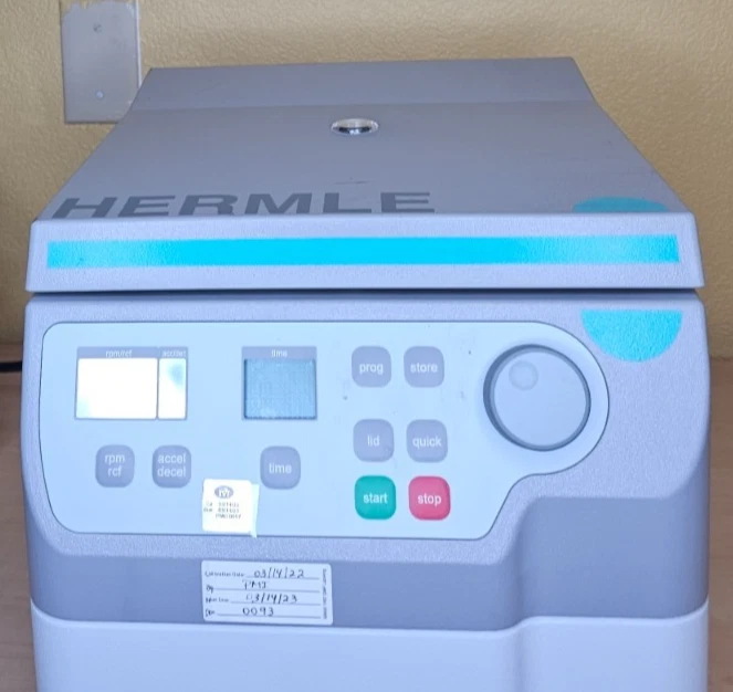 Microcentrífuga Benchmark Hermle Z216-M 44 lugares rotor Foto 2 de 4