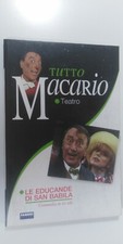 Le Educande di San Babila / Tutto Macario Teatro Copione Commedia in 3 Atti