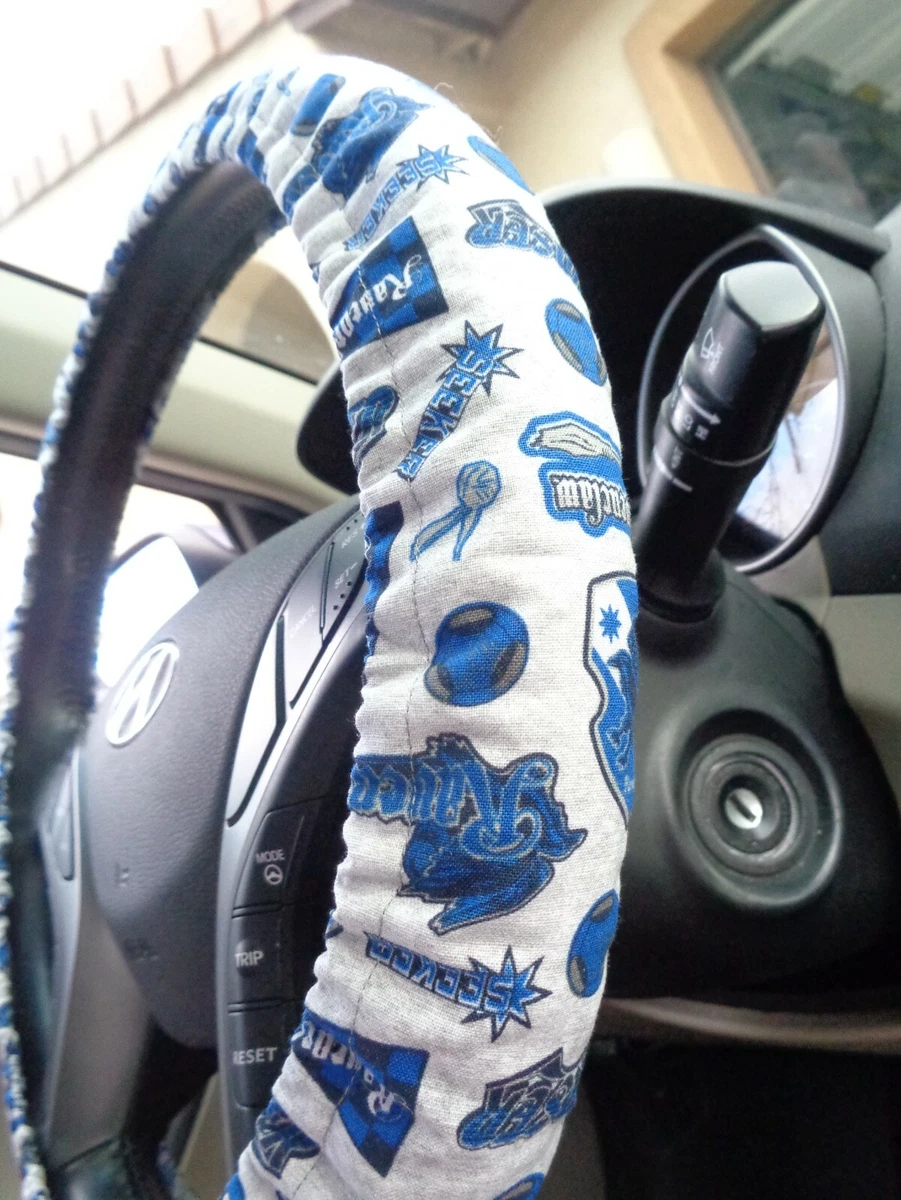 Handmade Ravenclaw Made With Licensed Harry Potter Fabric Steering Wheel Cover | eBay Handmade Ravenclaw Made With Licensed Harry Potter Fabric Steering Wheel Cover | Ebay