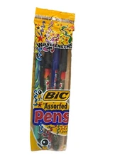 Vintage Bic Wavelengths Pens 1997 Pepsi T Rex Assorted Ball Point Ink Graphics