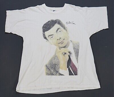 Rare VTG GEM Mr. Bean 1996 Film Promo T Shirt 90s Rowan Rare VTG GEM Mr. Bean 1996 Film Promo T Shirt 90s Rowan