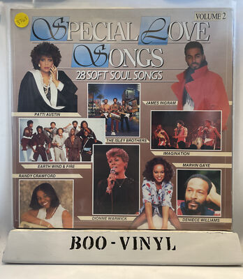 Special Love Songs Volume 2 - 28 Soft Soul Songs Various-Soul Vinyl Double Lp EX