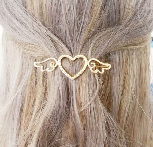 Moon Triangle Charm Hairpin - Metal Barrette Hair Claws Women Fashion Jewelry - Picture 16 of 32